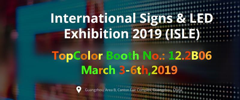 topcolor led exhibition